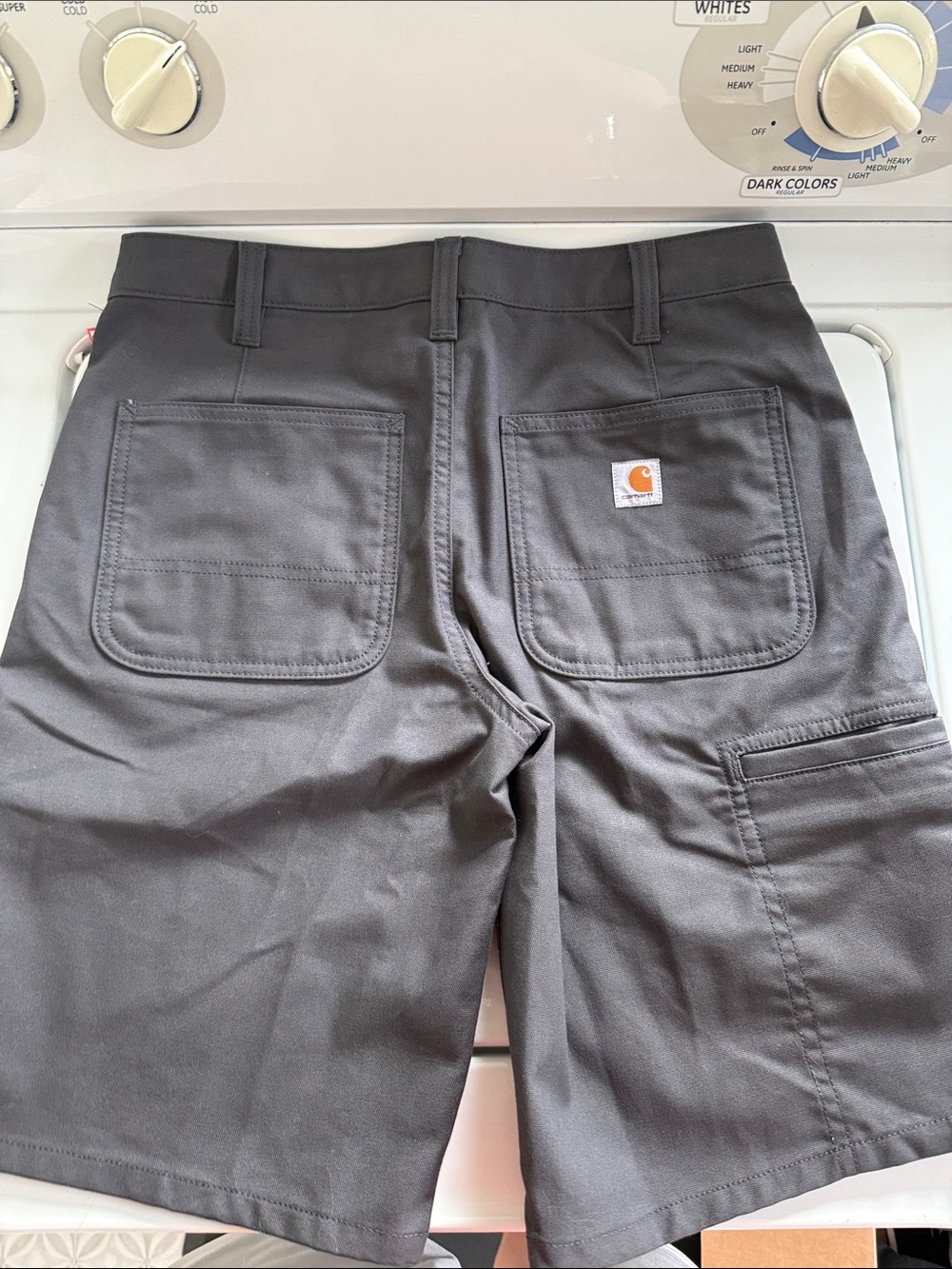 Carhartt Women’s Loose Fit Chino Shorts - Charcoal Gray